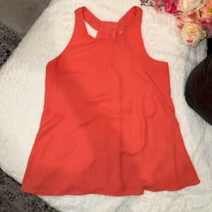 3 x 20$ Willi Smith Coral Sleeveless Blouse Size Small